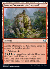 Monte Dormente de Gnottvold / Gnottvold Slumbermound - Magic: The Gathering - MoxLand